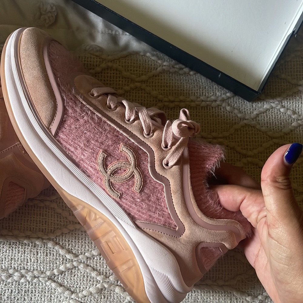 Authentic Chanel sneakers w/ original box